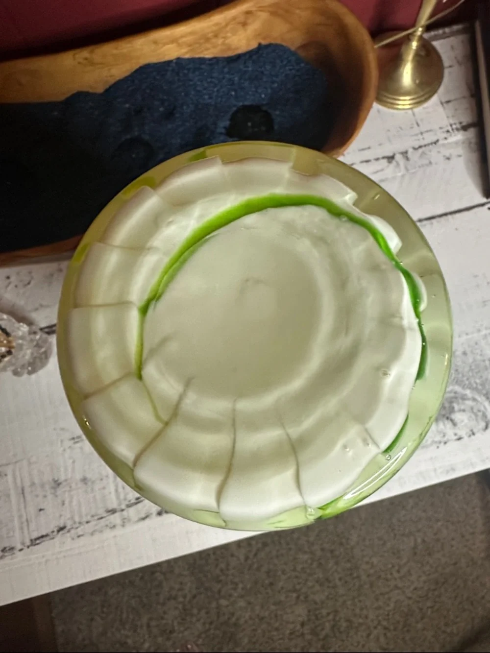 Murano Style Handblown Glass Vase